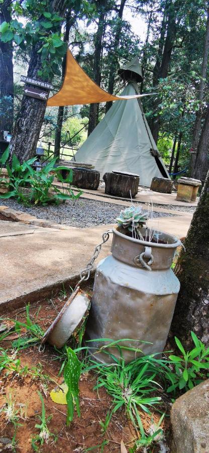 ホテル Nguni Moon Tepee Camp アンダーバーグ エクステリア 写真